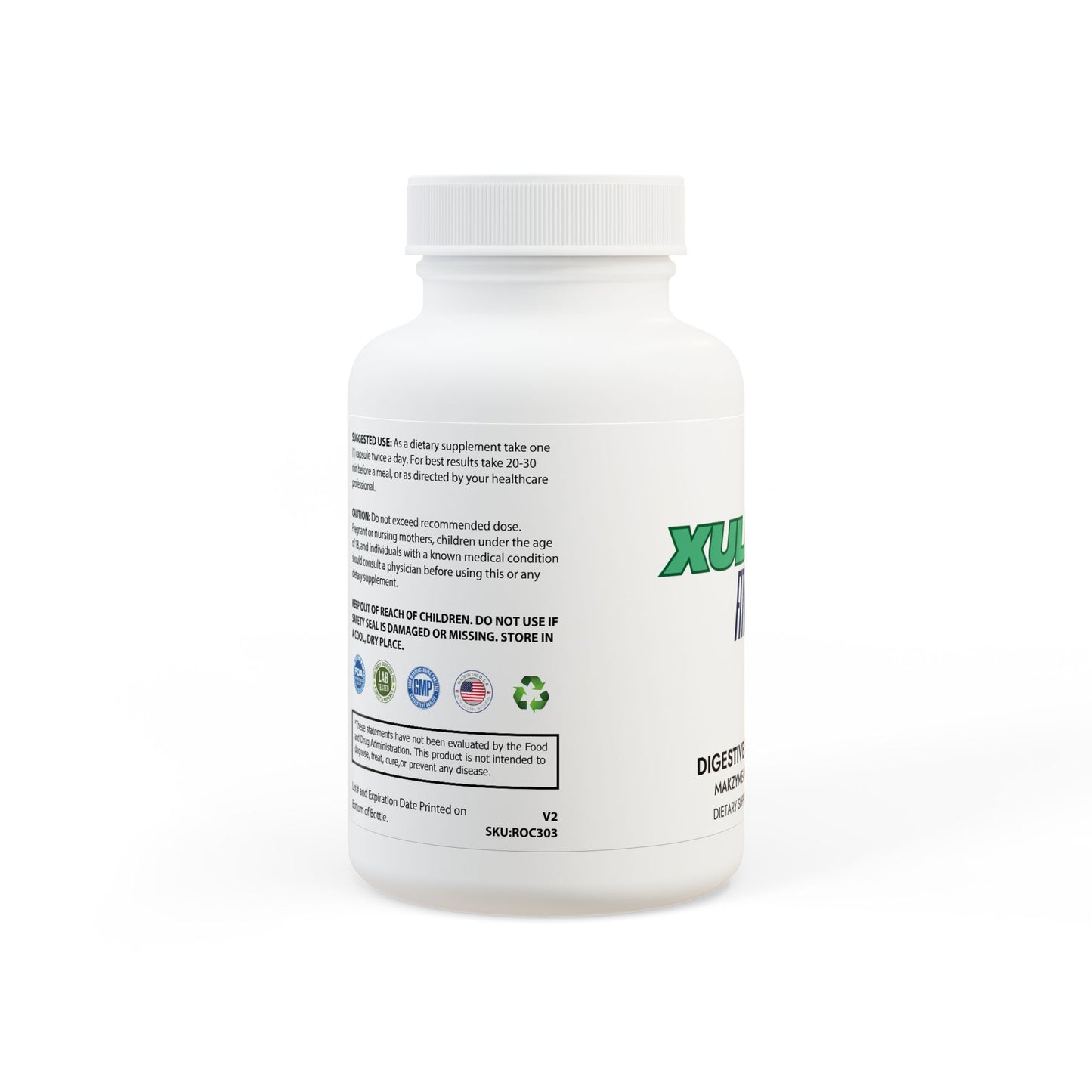 Digestive Enzyme Blend Supplement (60 Capsules)