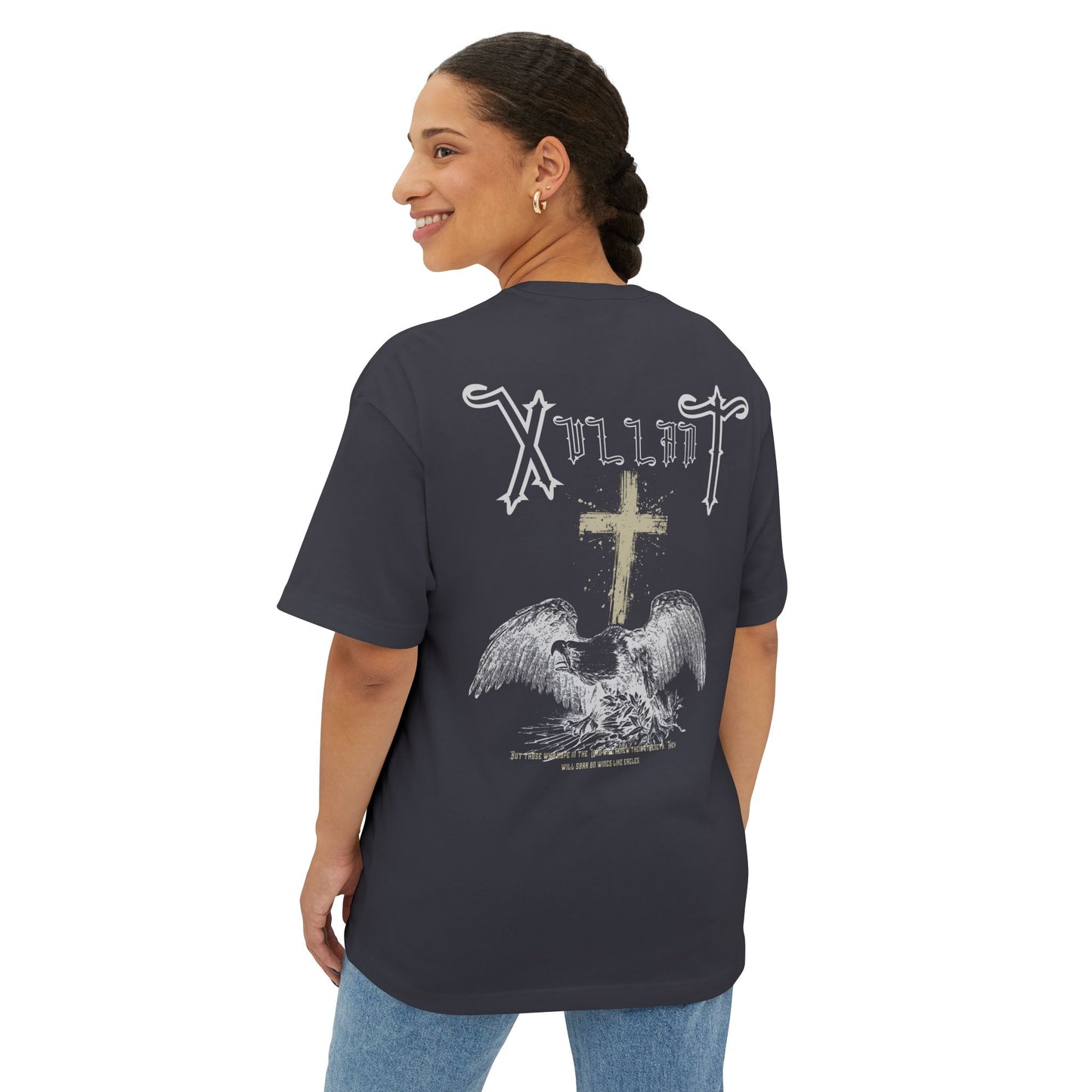 Christian Eagle Strength Oversized Streetwear