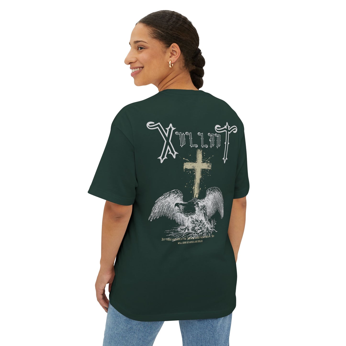 Christian Eagle Strength Oversized Streetwear