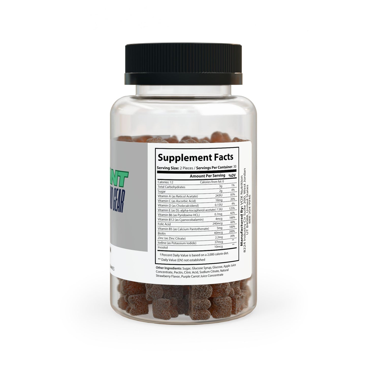 Multivitamin Gummies for Adults (60 Gummies)